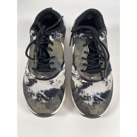 Nike Air Max Thea Womens Size 7 Black White Lightweight Running Shoes Sneaker - Picture 6 of 14